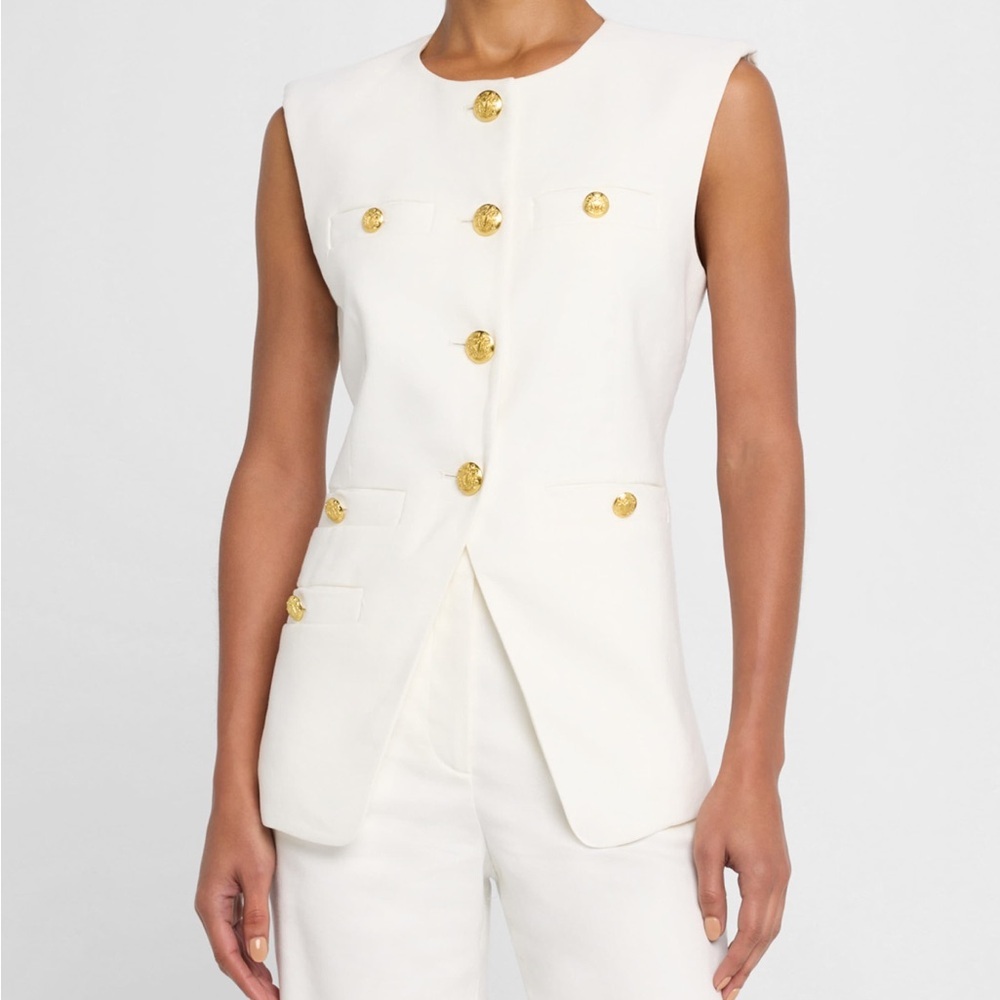 Veronica Beard Tamara Tailored Vest size 6